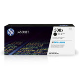 HP 508X CF360X, Negro, Cartucho Tóner de Alta Capacidad Original, de 12.500 páginas, para impresoras HP Color LaserJet Enterprise serie 552, 553; LaserJet Enterprise serie 577