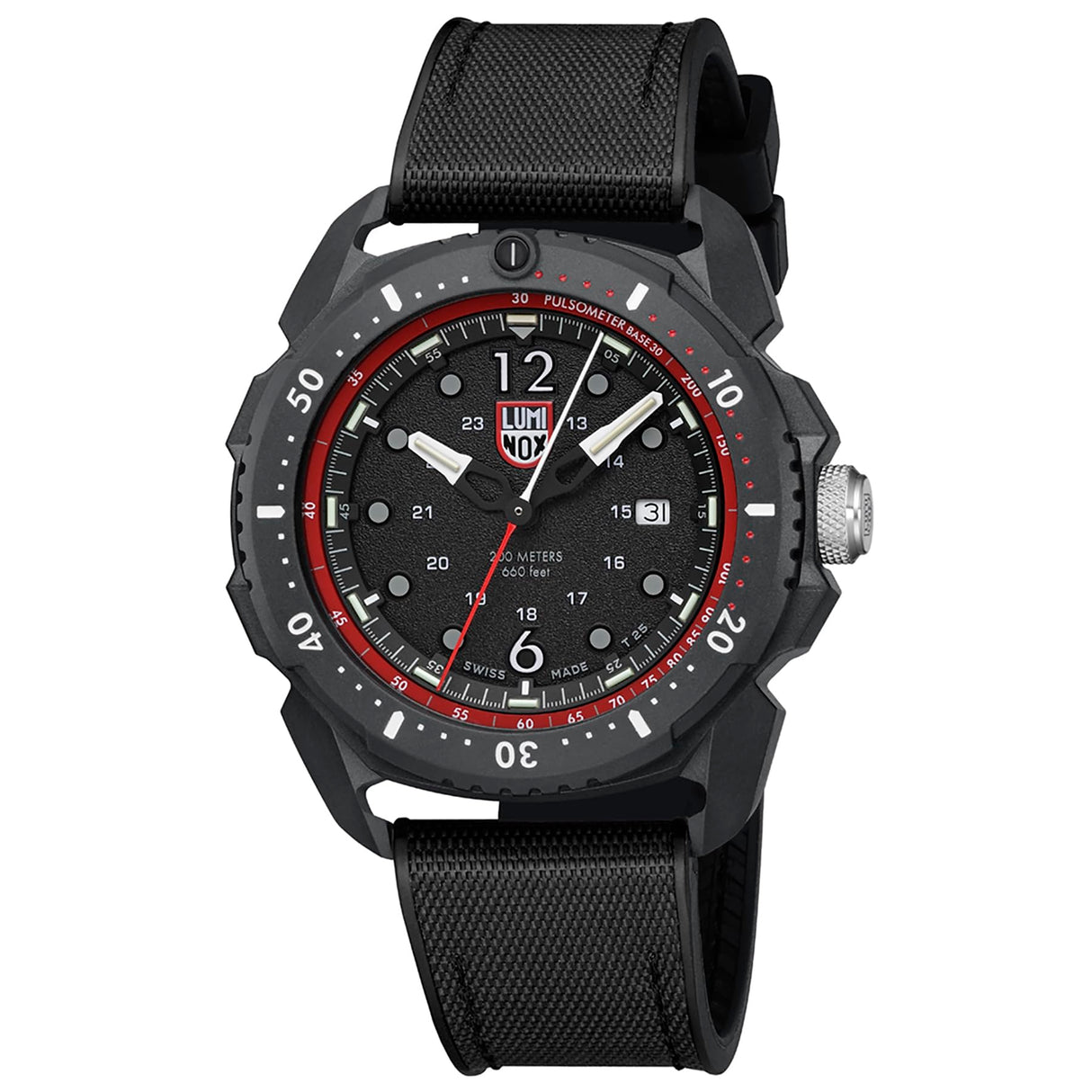 Luminox Reloj Analógico para Hombres de Cuarzo con Correa en Caucho XL.1051