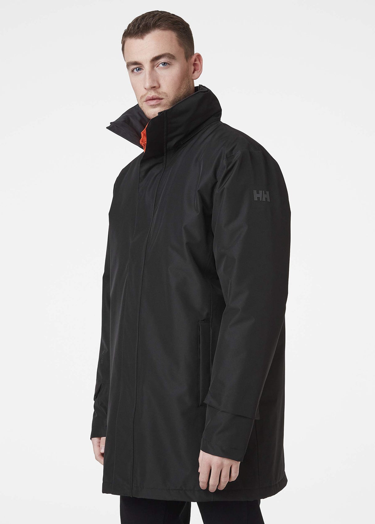 Helly Hansen W Aden Insulated Coat, Chaqueta Deportivas Para Hombre, Negro (Black), L