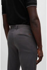 BOSS Chino_slim, Pantalones Planos Hombre, Grey20, 33W / 32L