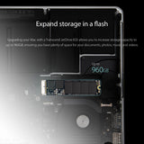 Transcend JetDrive 825 Disco Duro Interno SSD con Thunderbolt Externo para MacBook de 480GB, PCIe Gen3 x2