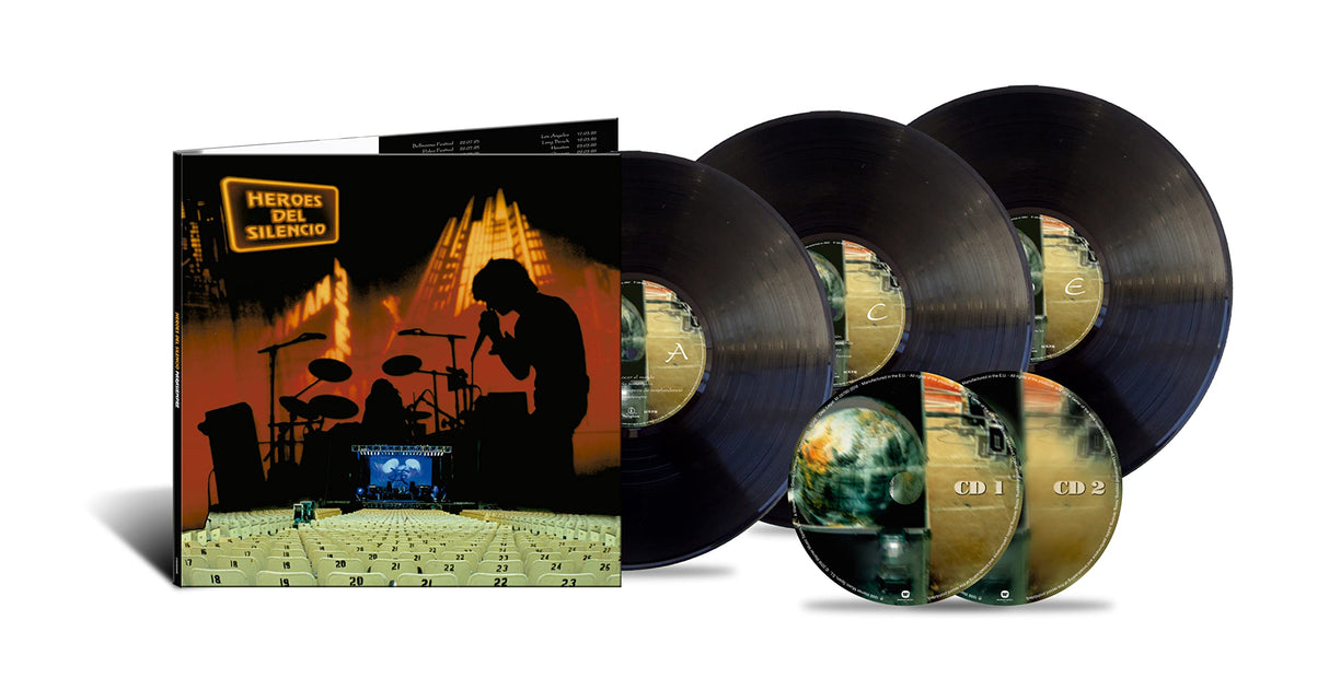 Héroes del Silencio - Parasiempre (3 LP + 2 CD) [Vinilo]