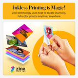 KODAK Smile+ Cámara Digital instantánea 2-en-1 y Impresora Bluetooth - 10MP, Lente giratoria con Efectos, Fotos Adhesivas Zink 2x3”, Imprime Desde App en Dispositivos Inteligentes - Blanco