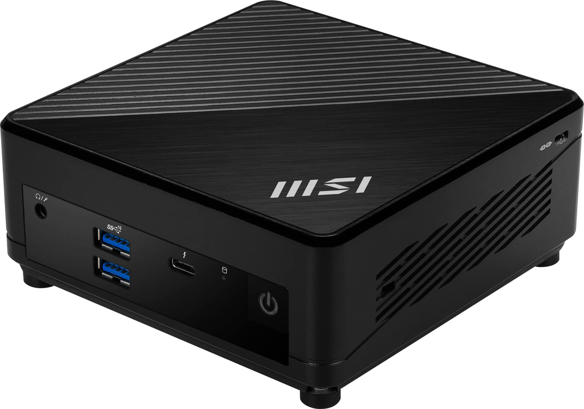 MSI Cubi 5 12M-003EU – Ordenador de sobremesa, CPU i5-1235U, Intel UHD Graphics, DDR4 8GB, 512G M.2 PCIe SN540, Windows 11 Home, color negro