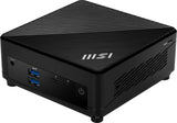 MSI Cubi 5 12M-003EU – Ordenador de sobremesa, CPU i5-1235U, Intel UHD Graphics, DDR4 8GB, 512G M.2 PCIe SN540, Windows 11 Home, color negro