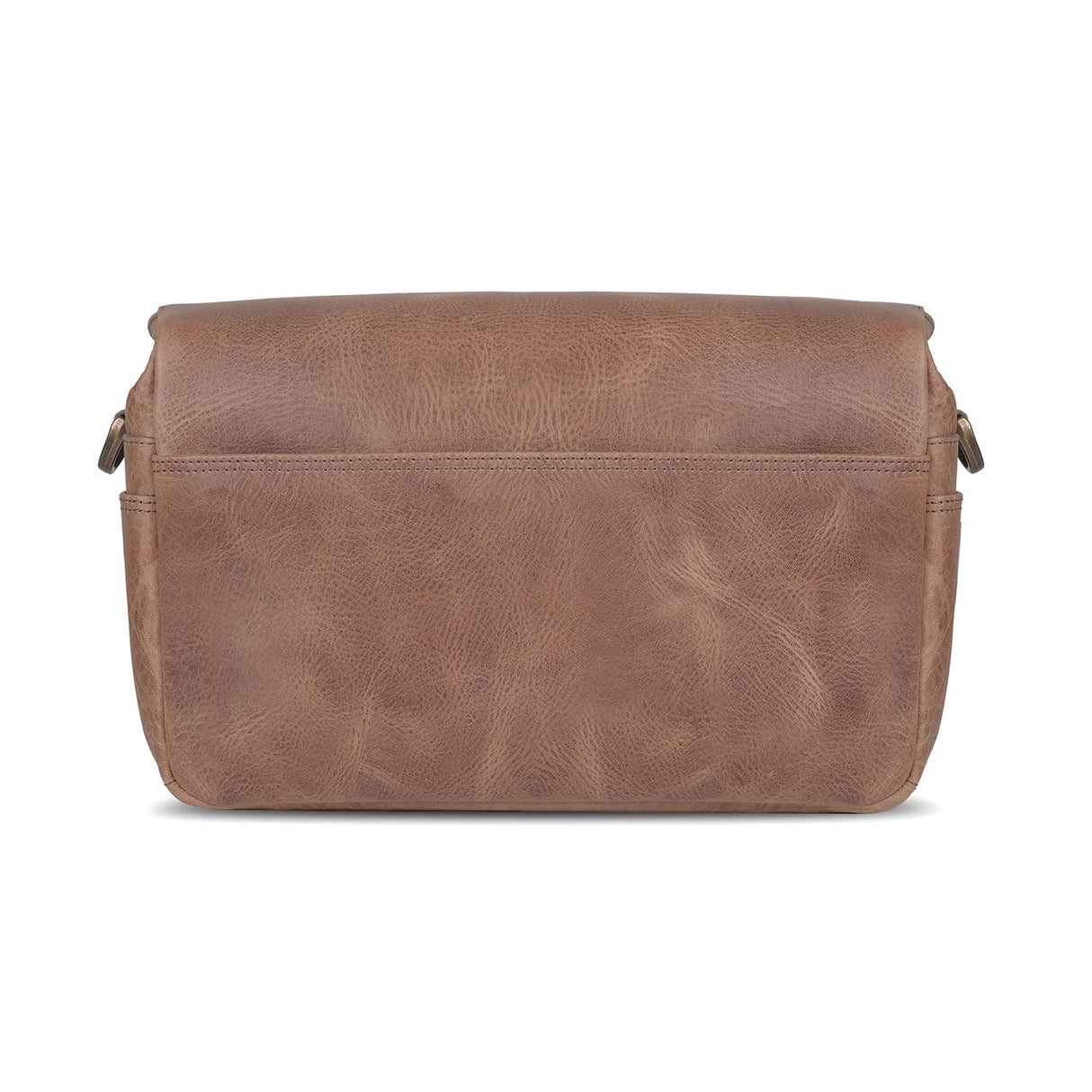 MegaGear Torres Mini Bolsa de mensajería de la cámara de Cuero Genuina para cámaras sin Espejo, instantáneas y DSLR - Maroon - Visón
