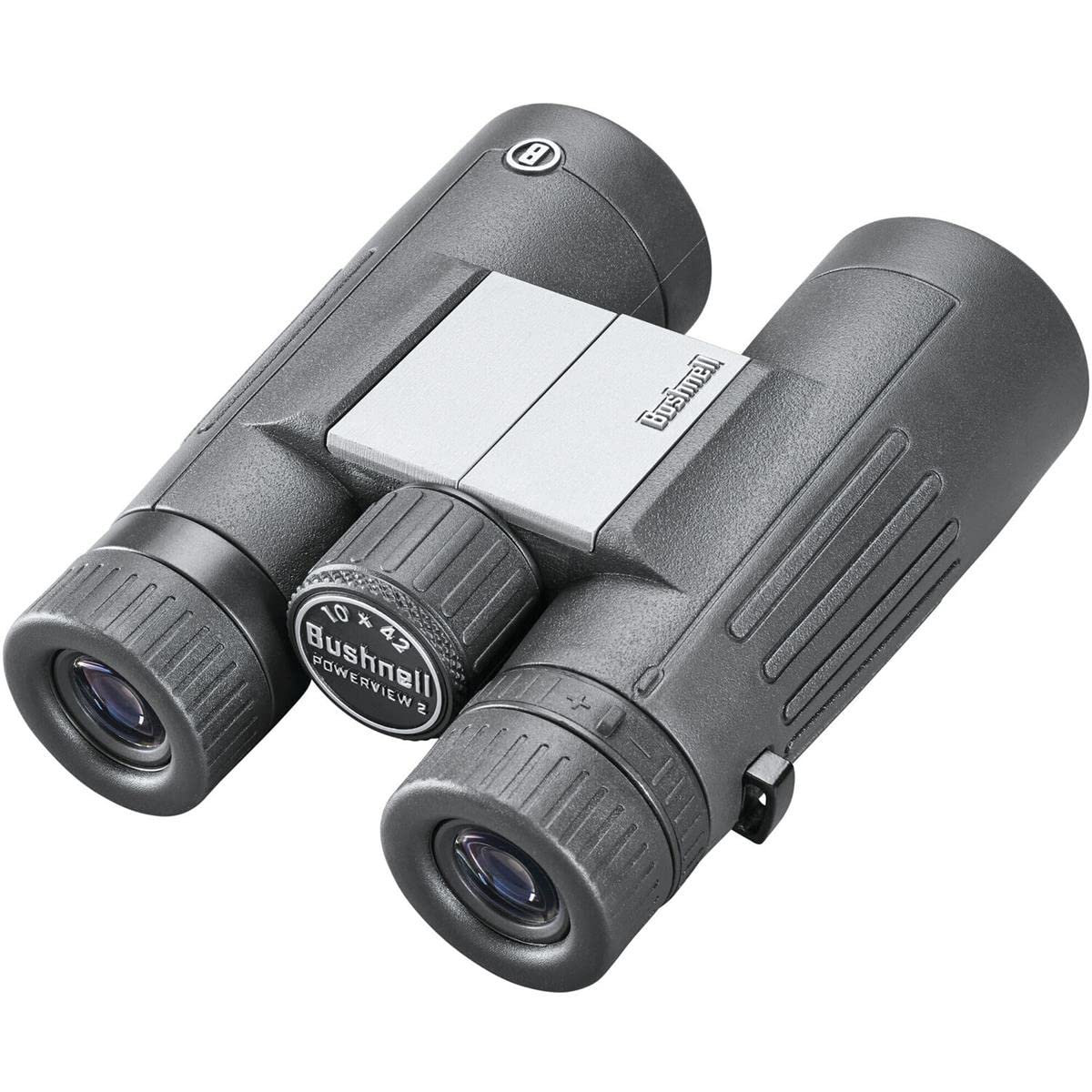 Bushnell - Powerview 2 - Prismáticos - 10x42 - Prisma de Techo - Chasis metálico de Aluminio - Multicoated - Armadura de Goma - Observación de Aves - Viajar - Sports - En el Exterior - PWV1042