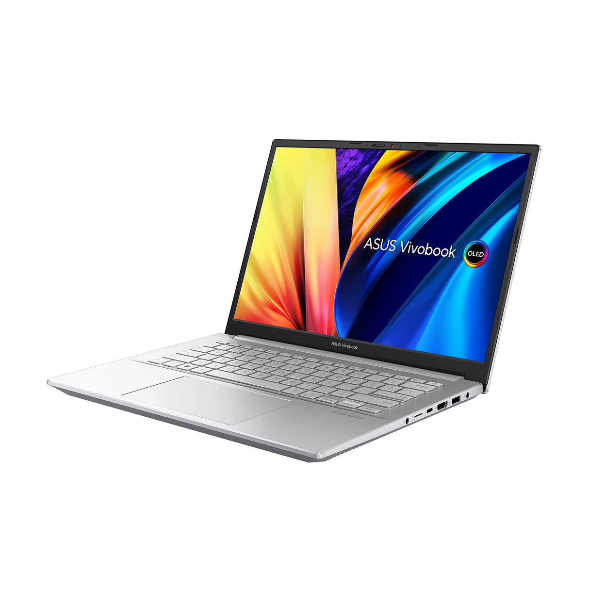 ASUS Vivobook Pro ‎90NB0YH2 - Ordenador Portátil de 14" Full HD (AMD Ryzen 7 5800H, 16GB RAM, 512GB SSD, AMD Radeon Graphics, Windows 11) Color Plata - Teclado QWERTY Español