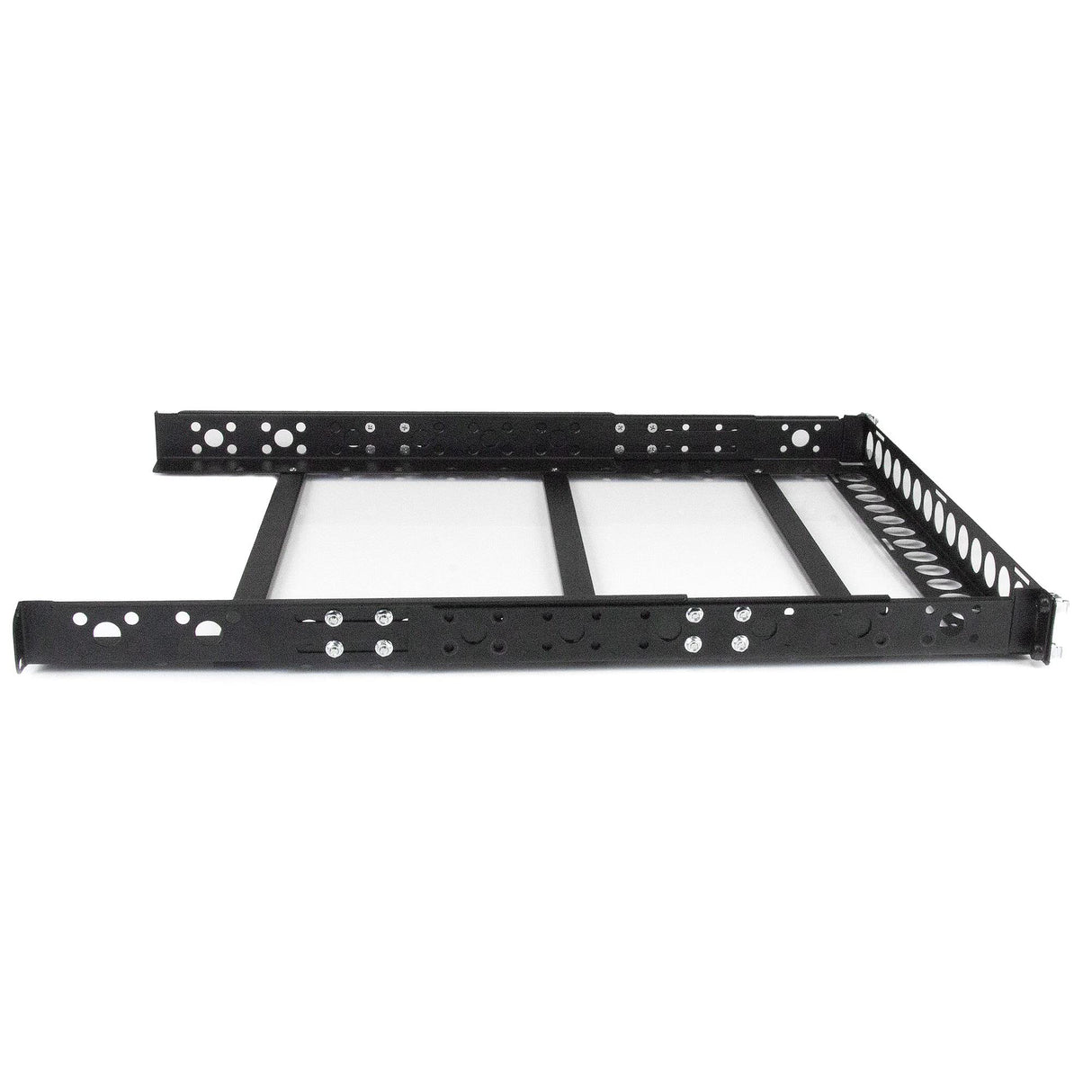 StarTech.com Carriles para Rack de Servidores 1U Universales, Carriles para Armario de Servidores con Profundidad Ajustable -Carriles Universales para Rack de 19", Carriles 1U TAA (UNIRAILS1U)