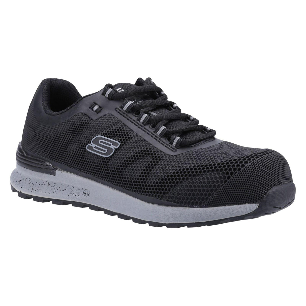 Skechers BULKLIN BRAGOO, Zapatillas para Hombre, Black KPU + Mesh, 39 EU