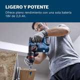 Bosch Professional 18V System martillo perforador a batería GBH 18V-18 X (SDS plus, incl. 2x 18V 2.0Ah, GAL 18V-20)