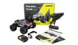 Amewi Hyper Go MTX20 Monster Truck brushless 1:20 RTR Incluye Mando a Distancia, batería, Cable de Carga