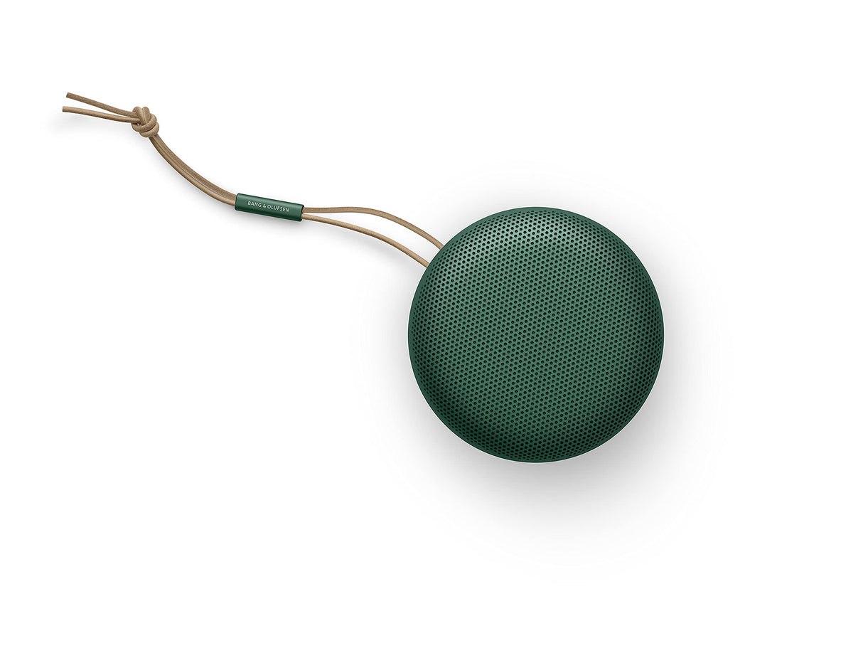 Bang & Olufsen Beosound A1 (2.ª Gen) Altavoz Bluetooth Inalámbrico Portátil Resistente al Agua y al Polvo con Sonido de 360 Grados, Alexa y Speakerphone, Hasta 18 horas de Batería Green