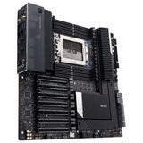 Asus Pro WS WRX80E-SAGE SE WiFi II - Placa Base Workstation AMD sWRX8 Ryzen Threadripper Pro E-ATX (VRM de 16 Fases, Intel Dual LAN10G, USB 3.2 Gen 2x2, 7X PCIe 4.0, 3X M.2 PCIe4.0 y ASMB9-iKVM)