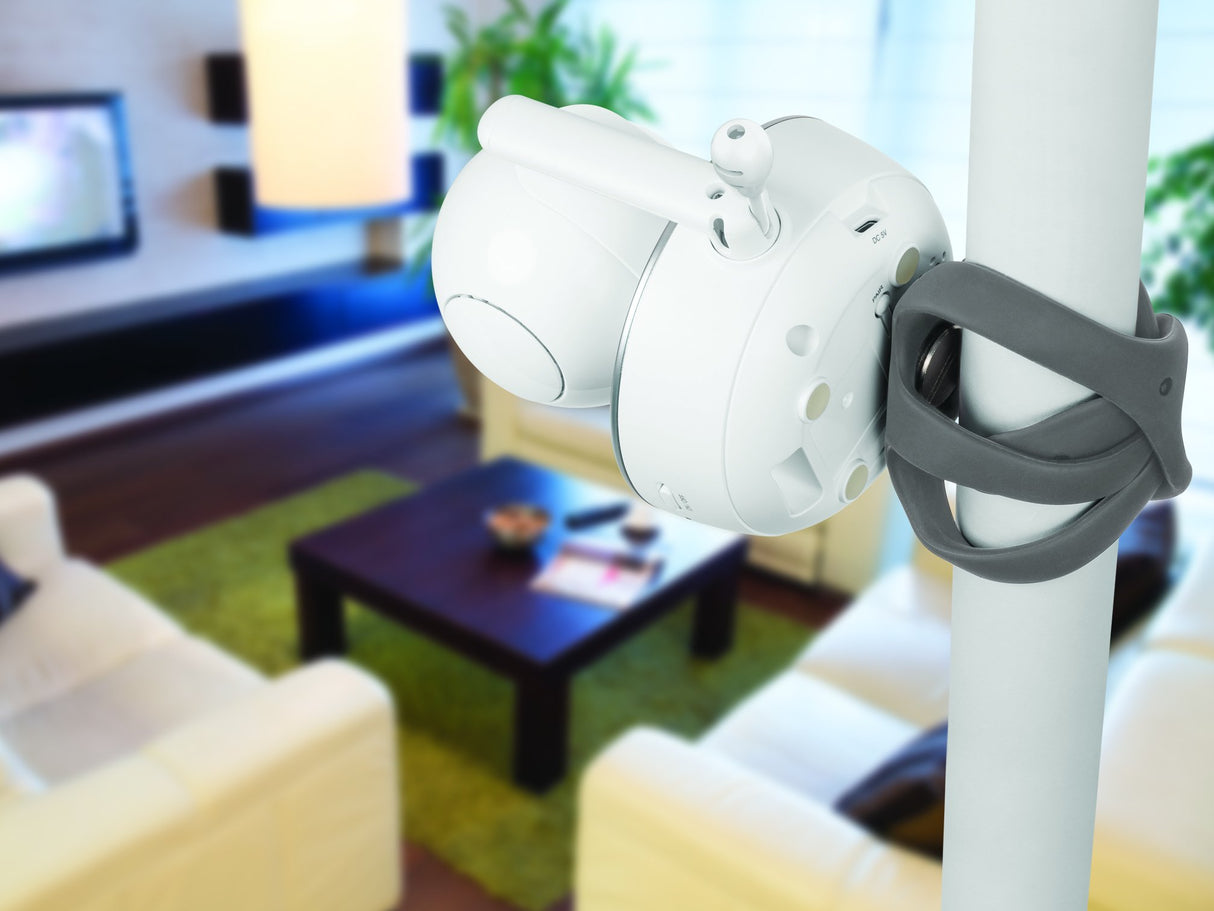Motorola Focus 88 - Cámara de Seguridad inalámbrico interior HD720p - Vigilancia WIFI a Través de un Smartphone, Tableta o Portátil - Blanco