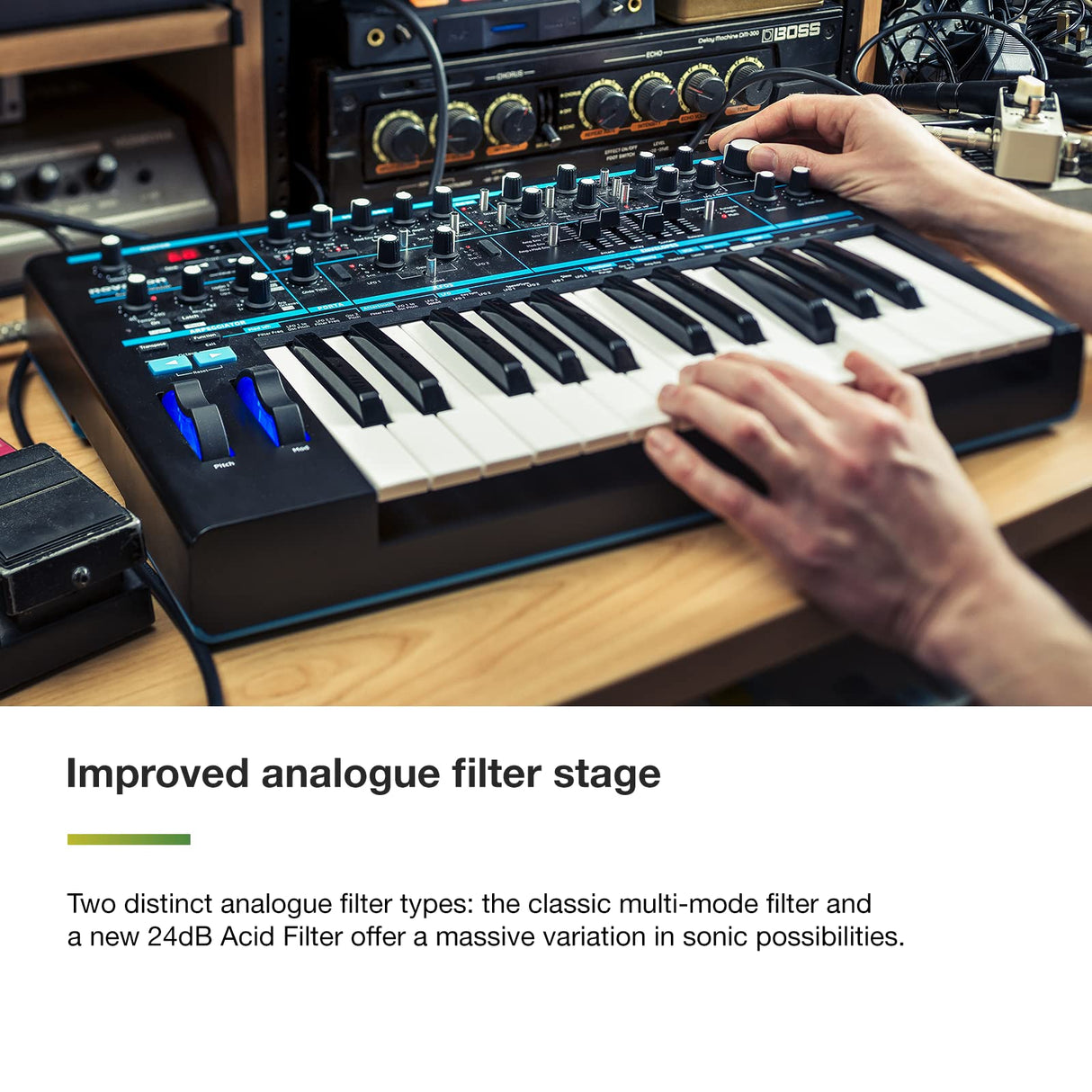 Novation Bass Station II - Teclado MIDI