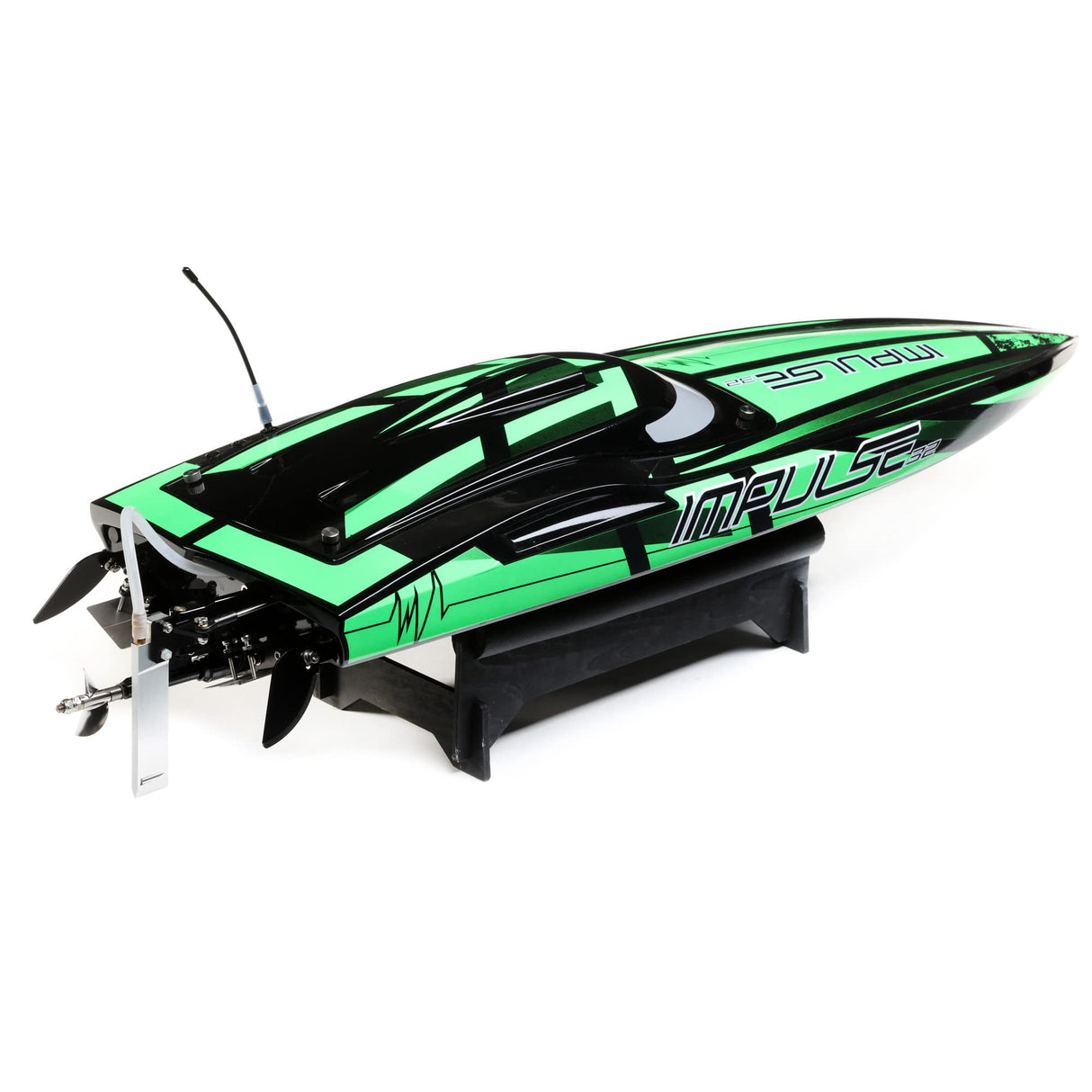Pro Boat Impulse 32" sin escobillas Deep-V RTR con Smart Black/Green