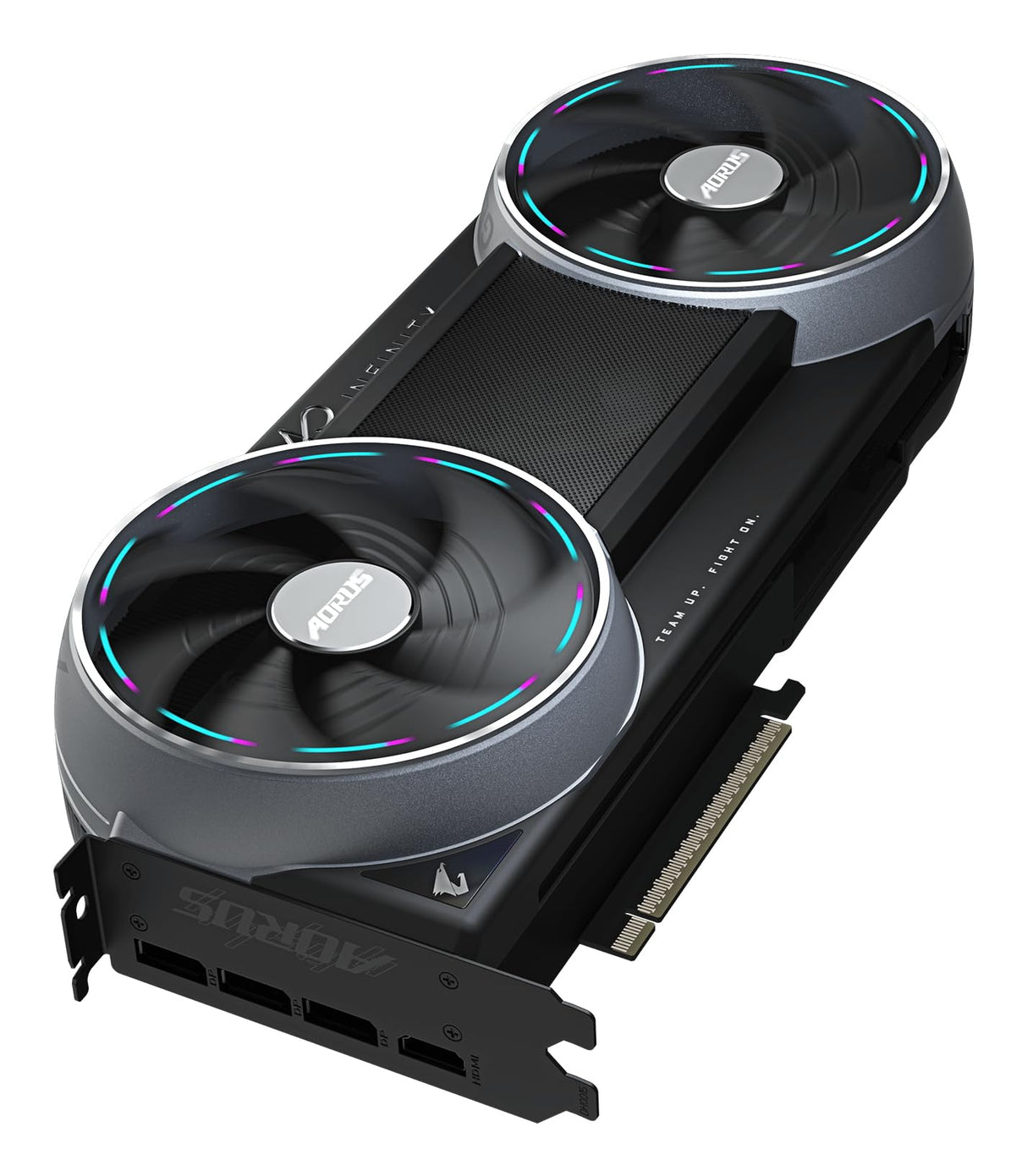 GIGABYTE AORUS GeForce RTX 5090 Infinity 32G Tarjeta Gráfica – 32GB GDDR7, 512-bit, PCI-E 5.0, Reloj de núcleo 2730 MHz, 3 × DP 2.1b, 1 × HDMI 2.1b, DLSS 4, GV-N5090AORUS IF-32GD