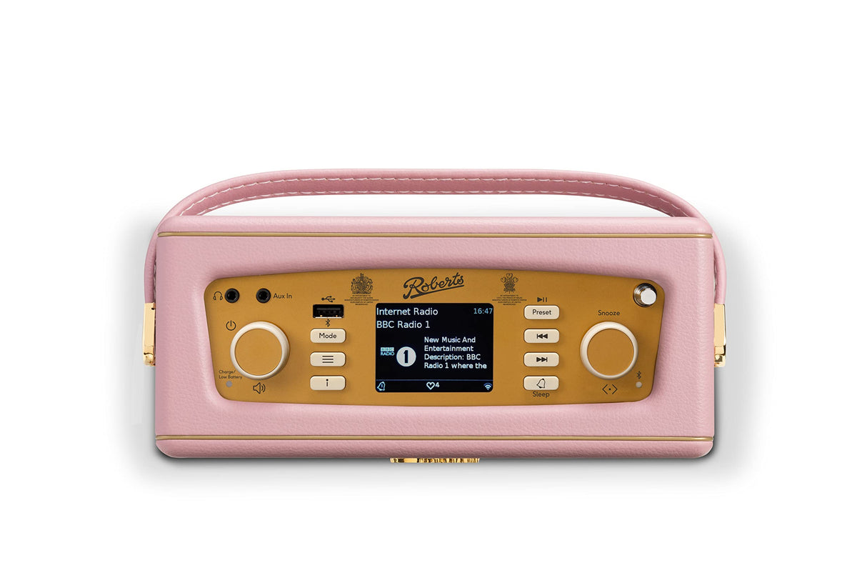 DAB FM BT USB WIFI REVIVAL ISTREAM3L ROSE SOMBRE