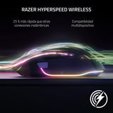 Razer Basilisk V3 Pro - Ratón Inalámbrico Personalizable para Juegos con Rueda Inclinable Hyperscroll (Sensor Óptico Focus Pro 30K, Iluminación Cromática de 13 Zonas, Botones Programables 11) Negro
