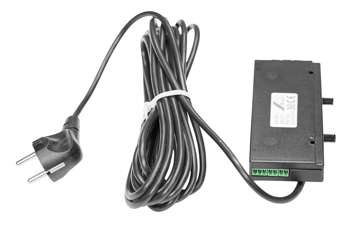 Roto TS595196 Control eléctrico inalámbrico WDT Rototronic, Negro