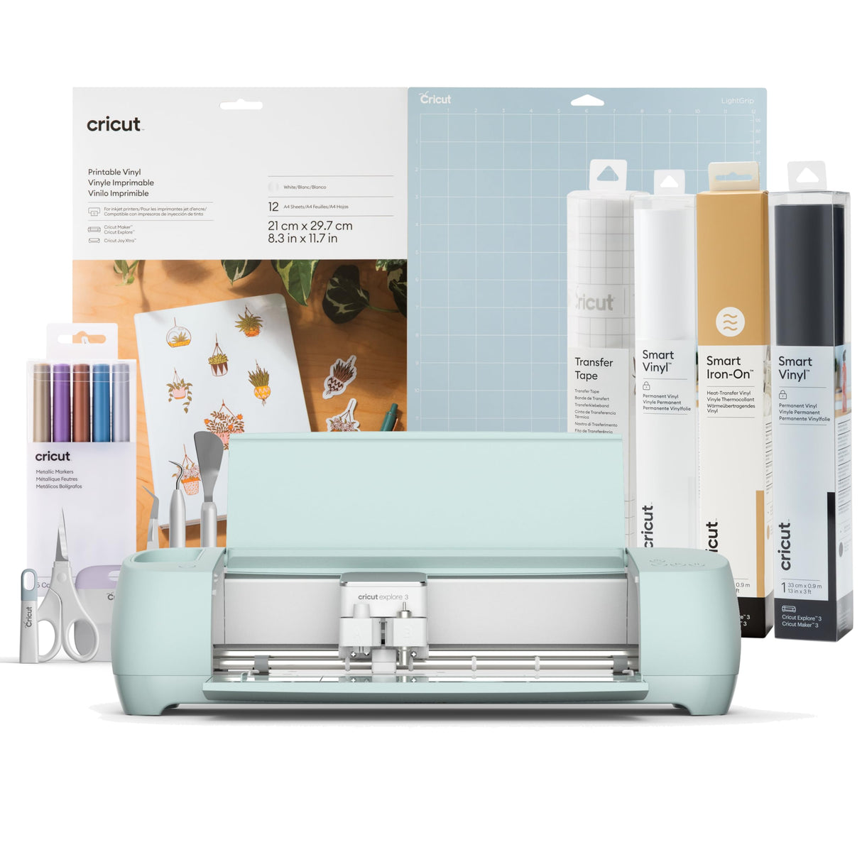 Cricut Explore 3 |Paquete de inicio (2024)