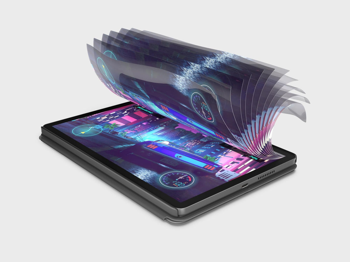 Lenovo MediaTek G85 - Tableta (Pantalla Full HD de 10,1", 4 GB de RAM, 64 GB eMMC, Android 14, Incluye Funda Protectora Transparente)