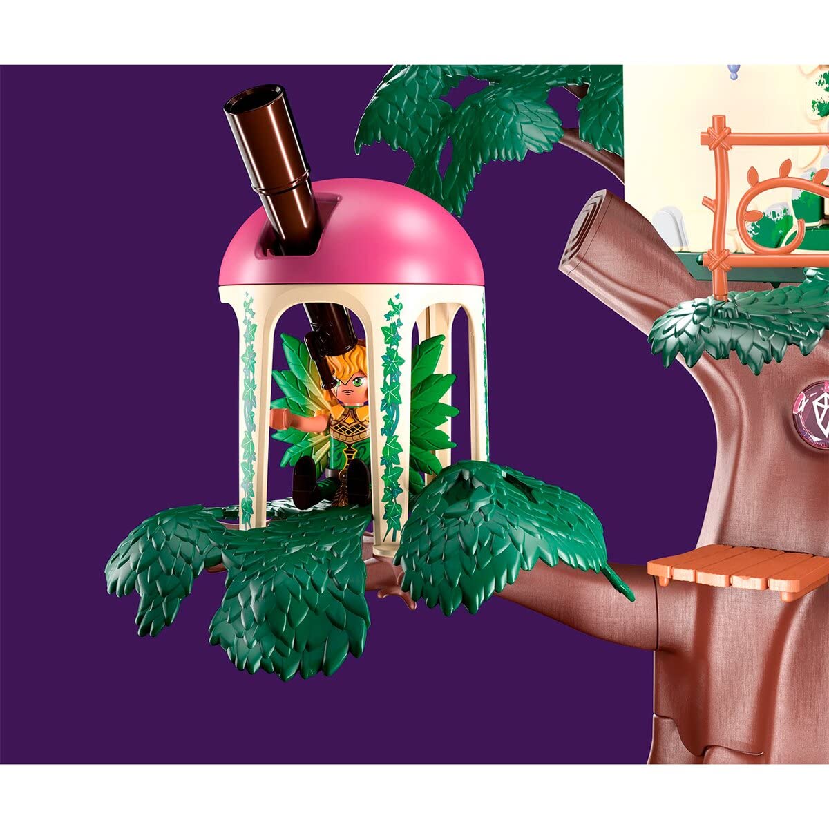 PLAYMOBIL Adventures of Ayuma 70799 Árbol de la Comunidad, con Efecto de luz, A Partir de 7 Años
