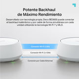 TP-Link Deco BE3600 (2-Pack) – WiFi 7 Mesh tribanda hasta 6.6 Gbps, Amplia Cobertura para Toda la casa, Puerto 2.5G, Ideal para Streaming 8K, Juegos y conexión Estable con AI Mesh