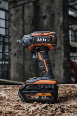 AEG - Llave de Impacto 18V Compacta PRO18V Brushless (Sin Batería) - 6 Modos - Par 300 Nm - Aplicaciones Apriete y Afloje Automóviles y Trabajos Estructurales Medianos - BSS18C12ZB6-0