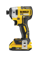 DEWALT DCK266P2T-QW - Kit Taladro Percutor DCD796 XR 18V, Atornillador de Impacto DCF887, 2 Baterías 5Ah + Cargador DCB115, Maletín Tstak