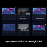 Hisense M2SE Pro - Mini Proyector Laser Trichroma UHD 4K Smart TV, 65 a 200 Pulgadas, 1150 Lumen, Dolby Vision, Audio 2x10W, Zoom Óptico, Autoenfoque, Protección Ocular, Auto-Corrección Trapezoidal