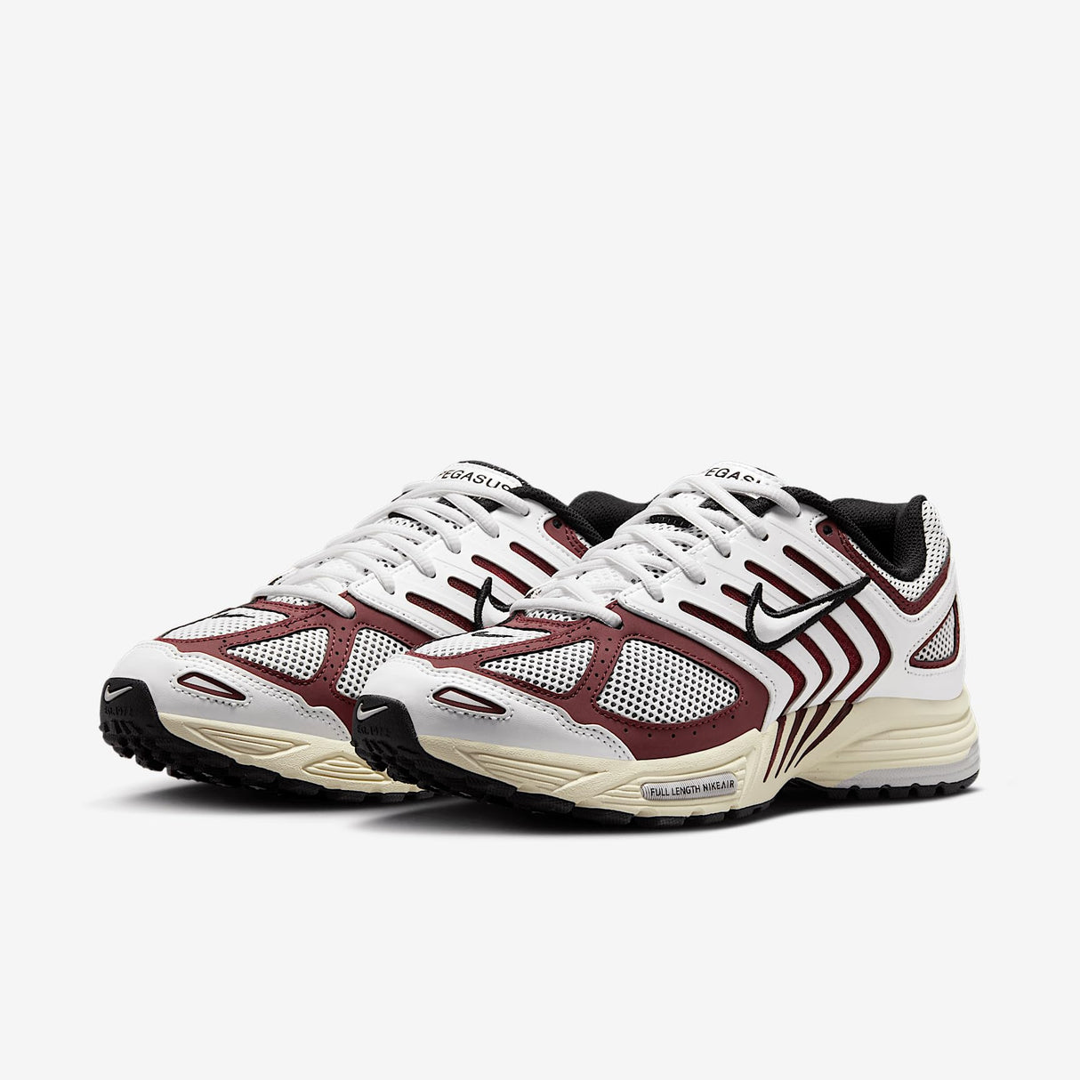 NIKE Air Pegasus 2005, Sneaker Mujer, Dark Team Red White Black Pure Platinum, 39 EU
