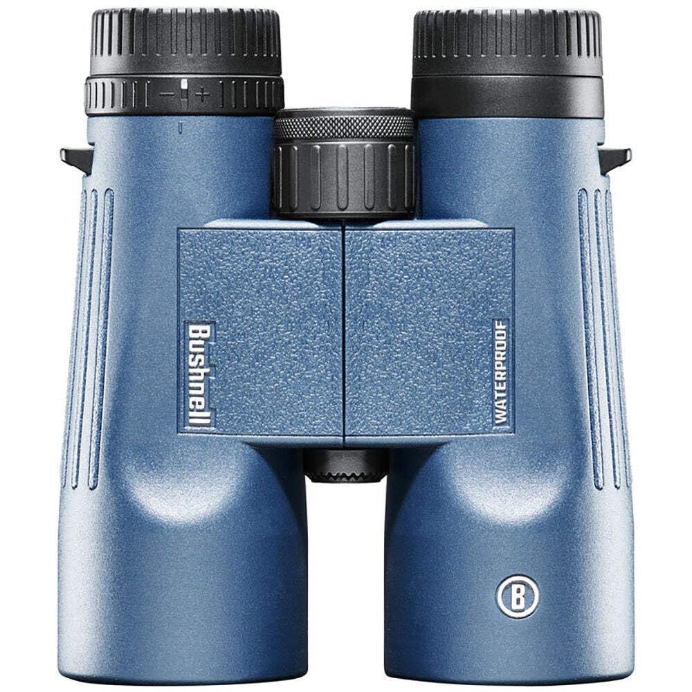 Bushnell - H2O 2 - Prismáticos - 10x42 - Prisma de Techo - Azul Oscuro - Completamente Multicoated - Impermeable/Niebla - Oculares giratorios - Deportes acuáticos - Náutica - 150142R