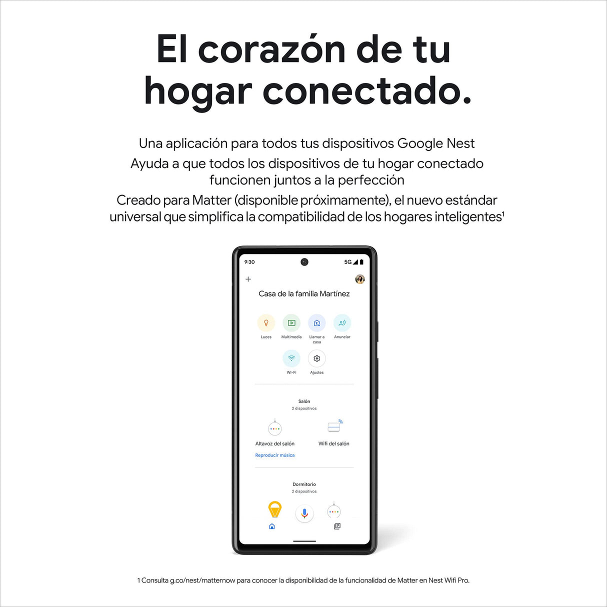 Google Nest WiFi Pro, Wi-Fi 6E: Sistema de Wi-Fi para el hogar fiable con Buena Velocidad y Cobertura en Toda la casa, Router Wi-Fi en Malla, Nieve