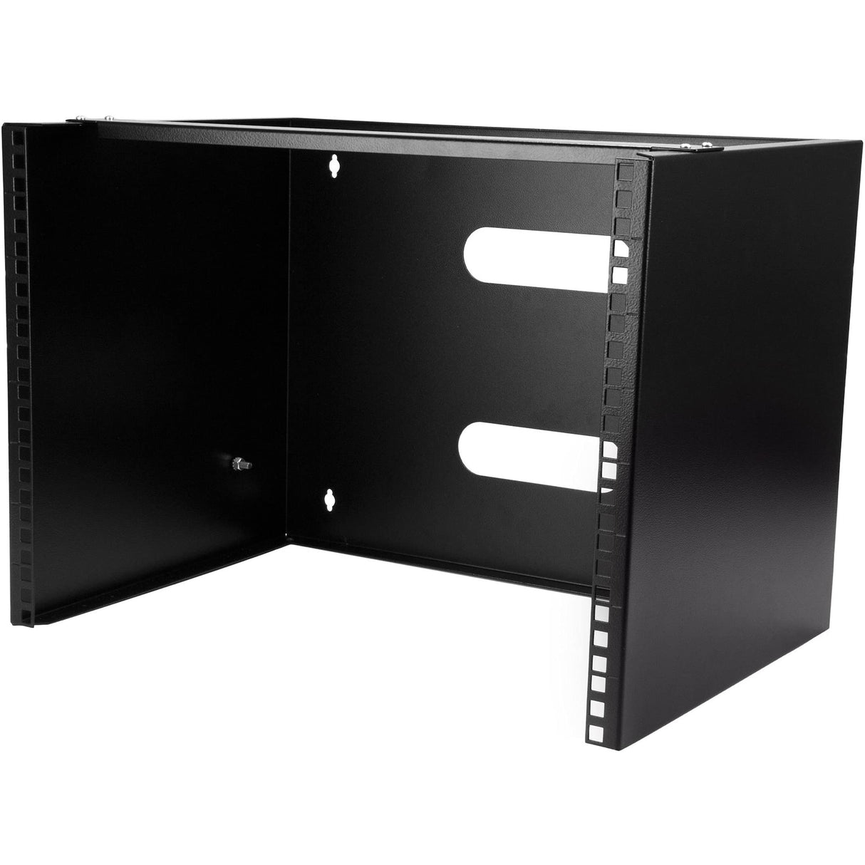 StarTech.com Rack de Pared 8U Panel de Conexiones - 34,93 cm de Profundidad - Armario Rack (19") para Servidores y Equipos de Red Poco Profundos - Rack 8U con Capacidad de carga: 36,3 kg (WALLMOUNT8)