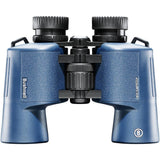 Bushnell - H2O 2 - Prismáticos - 10x42 Azul Oscuro Porro - Completamente Multicoated - Impermeable/Antivaho - Oculares Twist Up - Deportes Acuáticos - Náutica