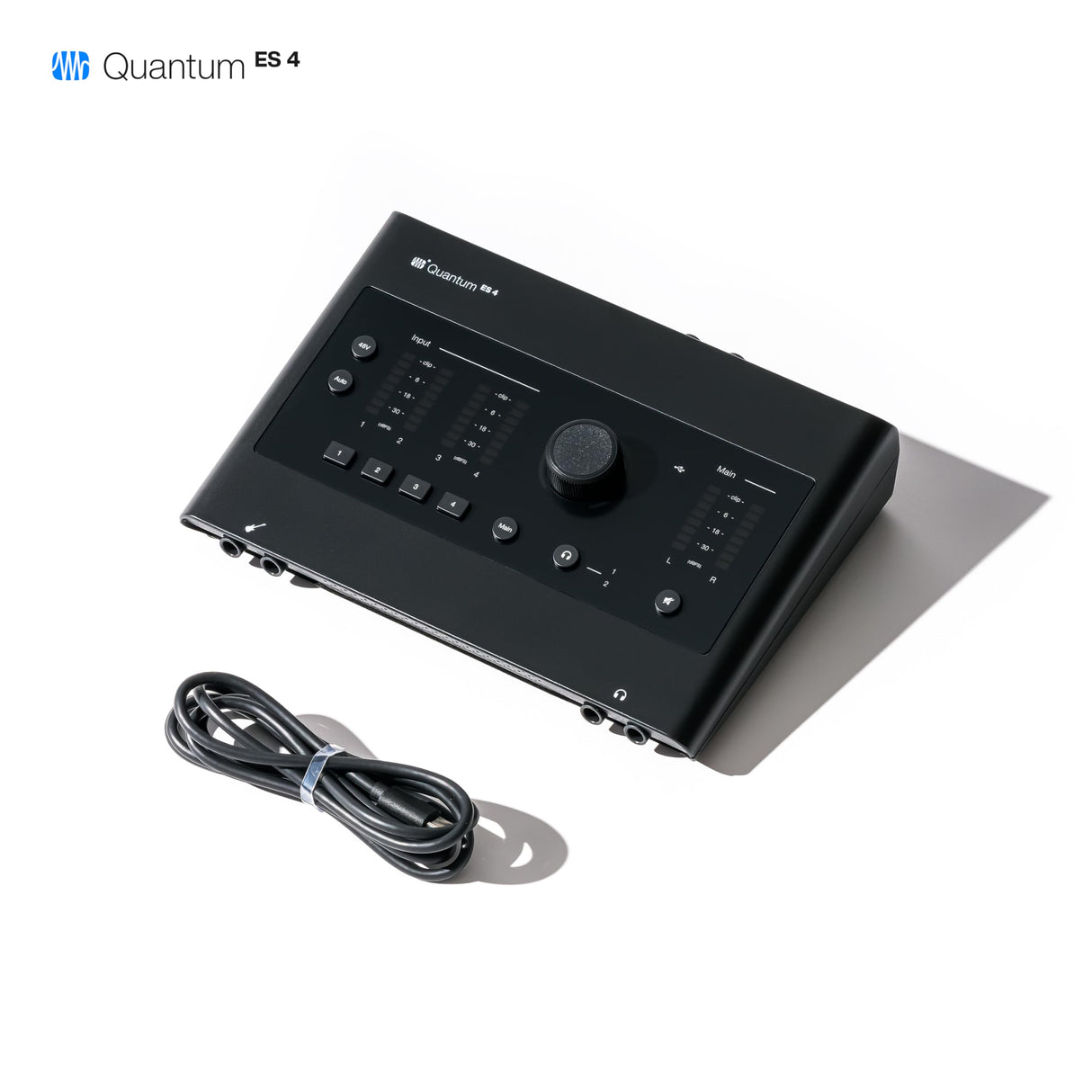 PreSonus Quantum ES 4, USB-C Audio Interface, 2x2, 24-bit / 192 kHz