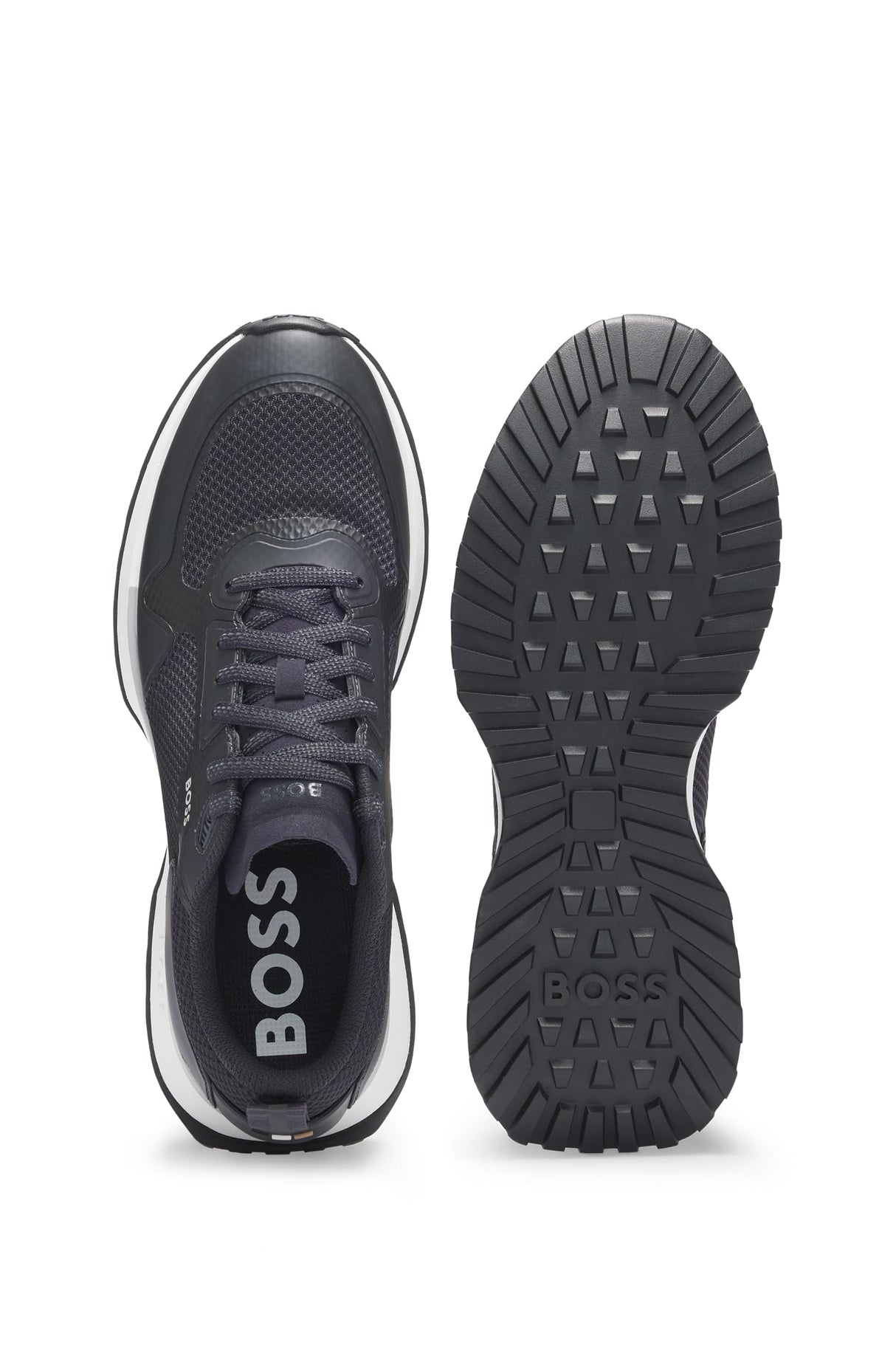 BOSS Jonah Runn Meth, Zapatillas, Hombre, Dark Blue 406, 46 EU
