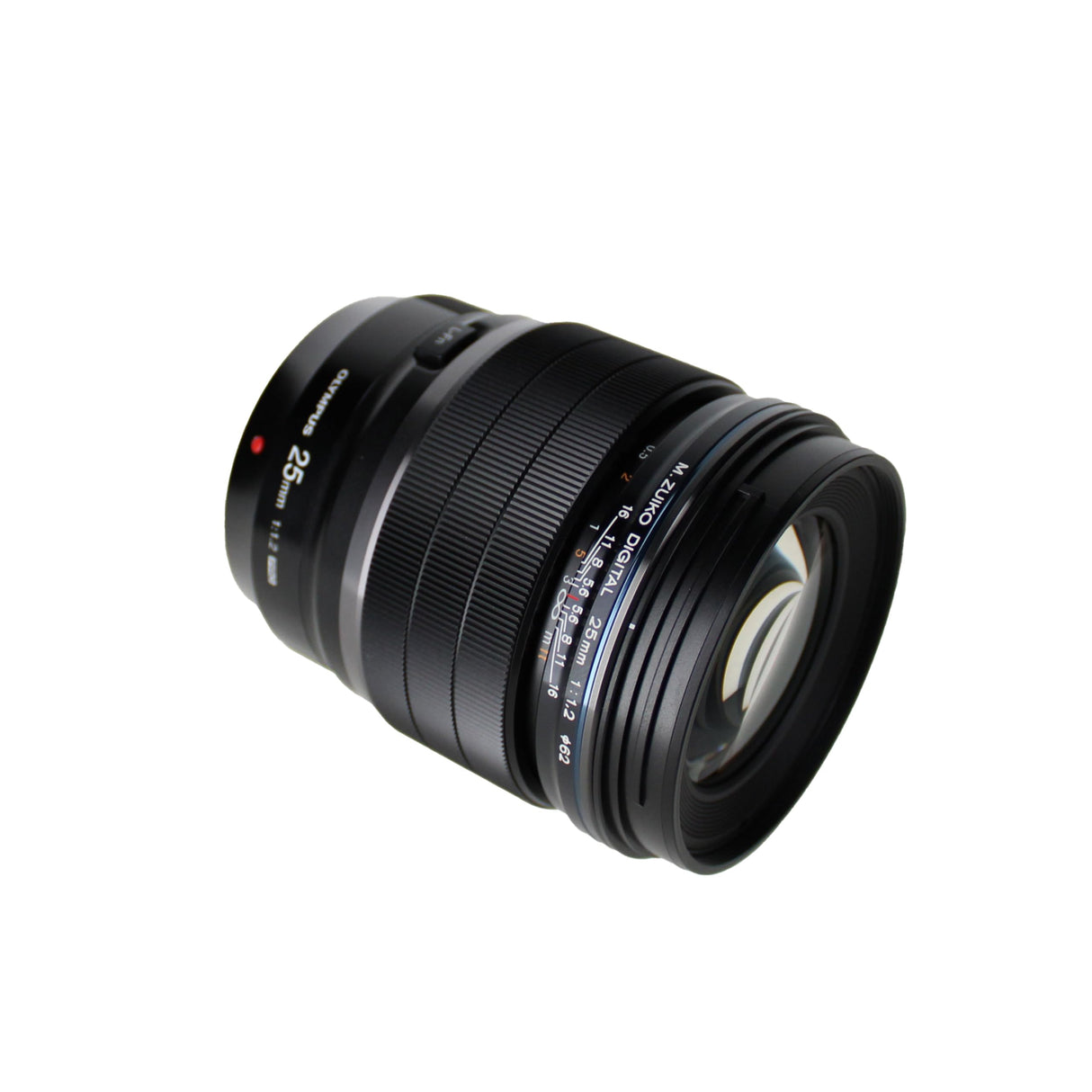 Olympus M.Zuiko Digital ED 25 mm 1:1.2 Pro Objetivo, Adecuado para Todas Las cámaras MFT (Modelos Olympus OM-D & Pen, Serie G de Panasonic), Negro