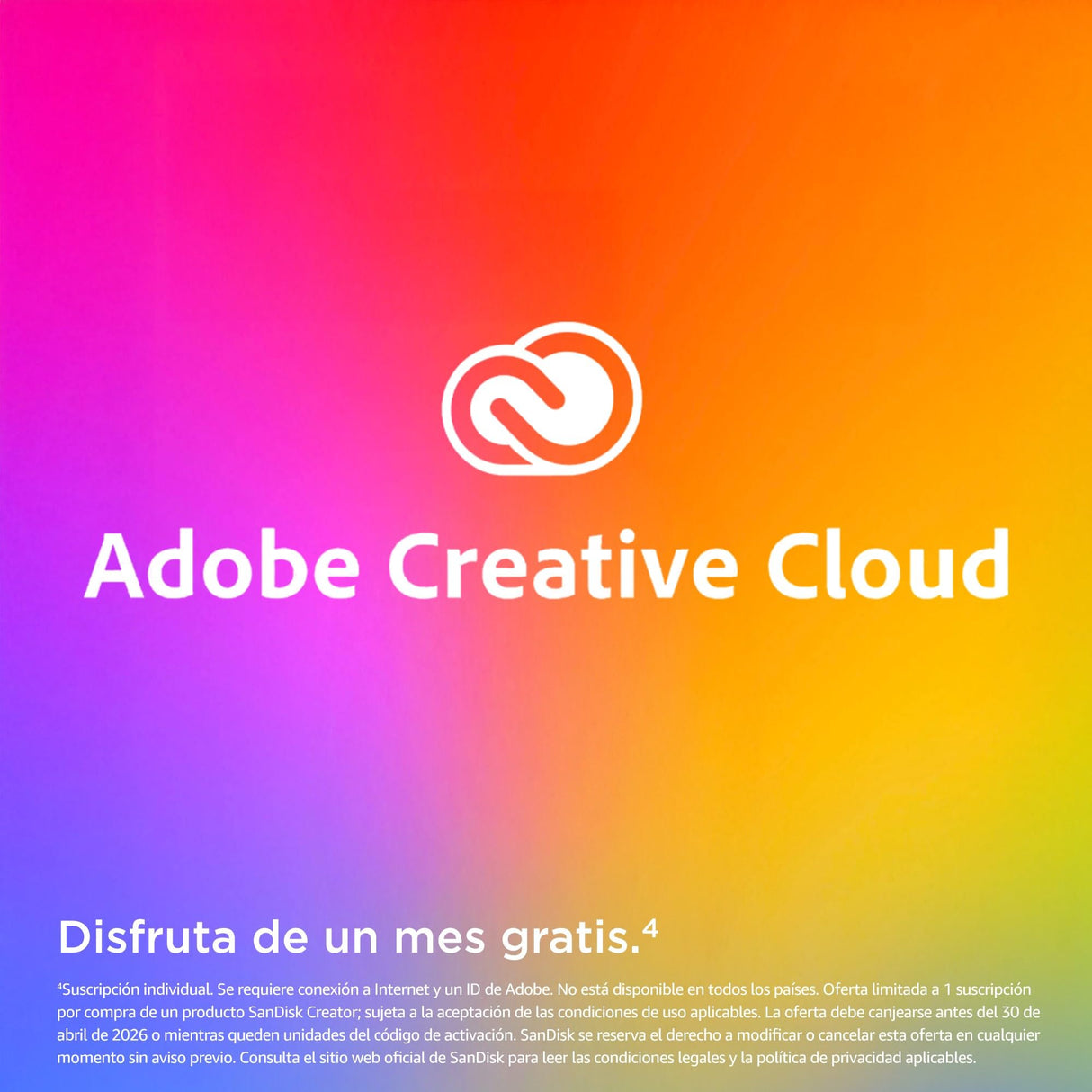 SanDisk Creator Tarjeta SD UHS-II 512 GB (para DSLR y Mirrorless-Cámaras, 6K Video, V60, UHS-II, Velocidades hasta 280 MB/s, RescuePRO Deluxe, Un mes a Adobe Creative Cloud)
