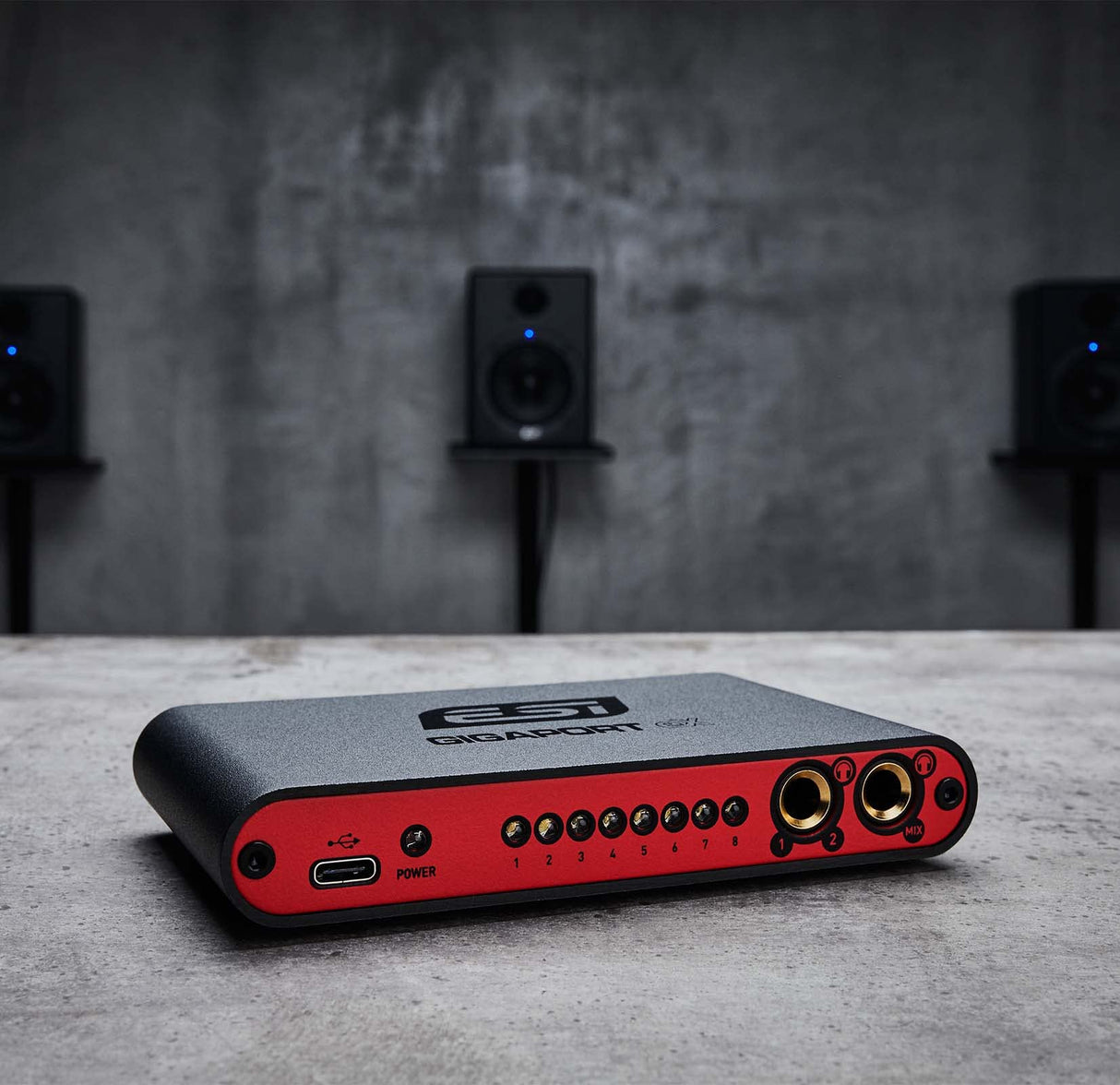 ESI GIGAPORT eX | Interface de audio USB profesional de 24 bits/192 kHz con 8 salidas