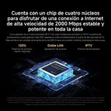Router WiFi WiFi7 BE3600 – 2.5G Puerto Malla WiFi BLE conexión multidispositivo de Baja latencia