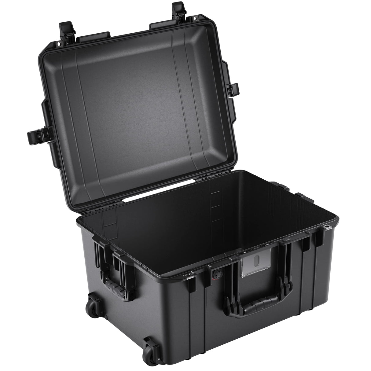 PELI 1607 Air Maleta Protectora Ligera para Equipos de Foto y vídeo Profesionales, estanca e Impermeable al Polvo, 63L de Capacidad, Fabricada en EE.UU., sin Espuma, Color Negro