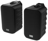 Audibax Delta 52 BT Black Pareja de Altavoces Bluetooth – Altavoces Activos de Alto Rendimiento para Pared – Compatible con Bluetooth - Alto Rango de Frecuencia (80Hz-20kHz) - Sonido Envolvente