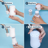TAPP Water EcoPro (TAPP 2) - Filtro de Agua para Grifo sostenible. Agua de Sabor excelente. Filtra la Cal y +100 sustancias (EcoPro + 4 Recambios)