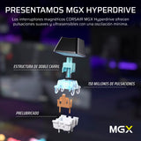 CORSAIR K70 PRO TKL RGB Teclado para Juegos con Cable Magnético-Mecánico – Interruptores Ajustables MGX Hyperdrive Pre-Lubricados, SOCD y Disparo Rápido Simultáneos, 8.000 Hz, QWERTY – Negro