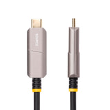 StarTech.com Cable Activo Óptico USB-C a HDMI 2.0 (AOC) de 9,15m - Conversor Adaptador USB Tipo C a HDMI - 4K60Hz - CL3