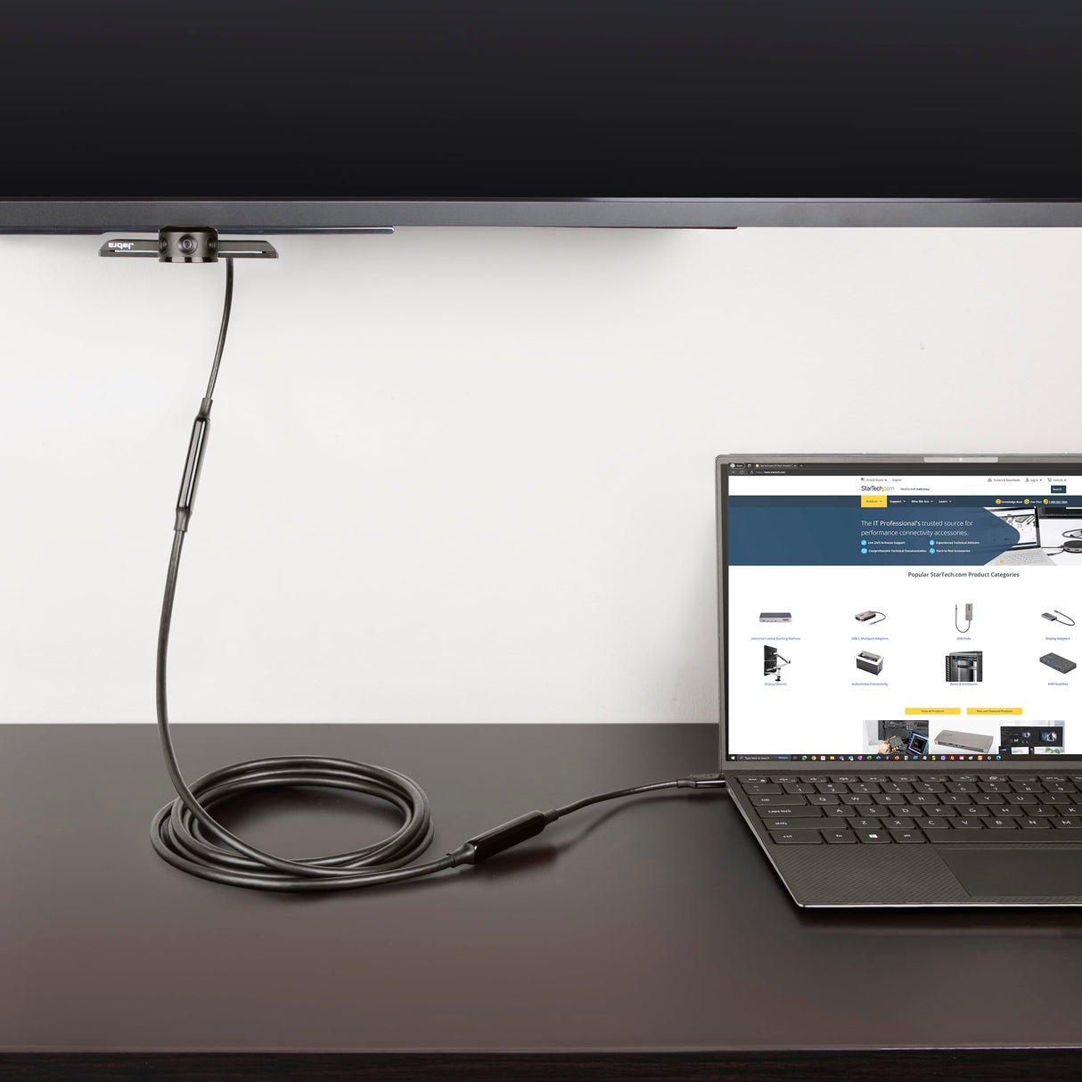 StarTech.com Cable USB Tipo C Activo de 3m - USB 3.2 10Gbps - Cable USB C Largo - Power Delivery PD de 60W - 8K 60Hz - DP 1.4 con Modo Alt HBR3/HDR10/MST/DSC 1.2/HDCP 2.2 (UCC-3M-10G-USB-CABLE)