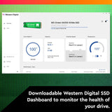 WD Green SN350 2TB NVMe Internal SSD Solid State Drive - Gen3 PCIe, QLC, M.2 2280, Up to 3,200 MB/s